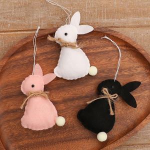 <b>New</b> Easter Felt Rabbit Hanging Ornament Bouquet Car <b>Decoration</b> Spring Holiday Celebrations Decor - Product Image 1