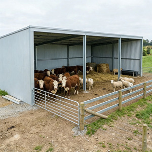 Modern Designed Prefabricated Light <strong>Steel</strong> Frame Dairy Farm Barn Farmhouse Pig Cow Chicken House Farming <strong>Steel</strong> <strong>Structure</strong> Shed - Product Image 3