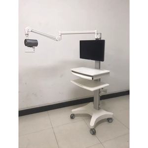 รถเข็นโรงพยาบาล LM ขนาด 1700x600x500 มม. ปรับความสูงได้ 2 ชั้น วัสดุพลาสติก ดีไซน์เรียบง่าย รถเข็นแพทย์เคลื่อนที่ - Product Image 2