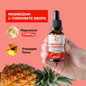 Gouttes liquides de L-thréonate de magnésium personnalisées en usine pour favoriser l'humeur saine, la mémoire et le sommeil – Complément de magnésium en boisson liquide - Product Image 2