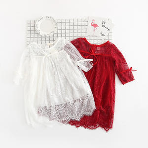 Vestido de Tul con Encaje para Bebés Niñas, Vestido Elegante de Verano para Niñas, Venta al Por Mayor - Product Image 1