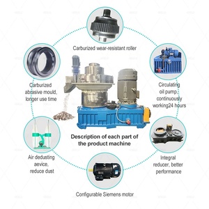 Granulatore <span class=keywords><strong>per</strong></span> Trucioli di Legno 220V Macchina <span class=keywords><strong>per</strong></span> <span class=keywords><strong>Pellet</strong></span> di Legno da Segatura e Biomassa <span class=keywords><strong>per</strong></span> Impianti di Pellettizzazione - Product Image 3