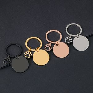 Llavero Personalizado de Acero Inoxidable con Grabado Láser de Fábrica, Impresión UV a Color, con Logotipo de Empresa, Material en Blanco para Regalo Navideño - Product Image 1
