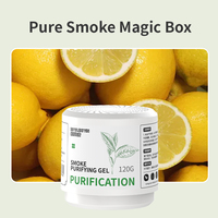 Désodorisant boîte magique désodorisant fumée artefact intérieur chambre réfrigérateur désodorisant vêtements 120g Gel purificateur d'air