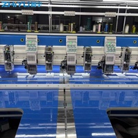Nouvelle machine à broder ZHIYU Dahao Mate-A9 informatisée automatique à 4/6/9/12 aiguilles pour points serviette/chaîne, plate 620, 1200 tr/min, pour la vente au détail