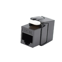 Système de câblage réseau à 180 degrés, mini-prise RJ45 8P8C sans outil Cat6A Keystone Jack pour bar Internet