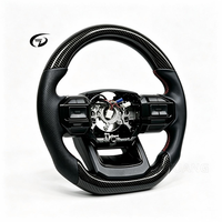 Volant personnalisé en usine avec motif en fibre de carbone hydro-dépoli, compatible avec Toyota LC250 LC300 Prado Hilux Camry 8ème génération