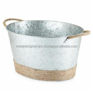 Jardinière en métal de conception personnalisée de style moderne de qualité supérieure pour la décoration de mariage de jardin Meilleures jardinières classiques en métal - Product Image 5
