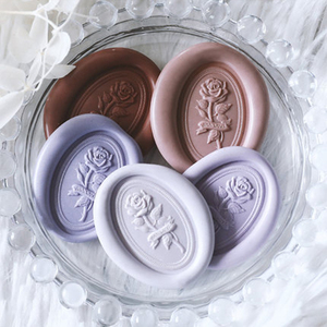 Sello de cera de lacre natural, sello de cera, etiqueta, cachemir, logo - Product Image 2