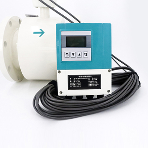 316 Roestvrij Staal LCD IP68 Digitale Afstandsbediening Display Zeewater Flowmeter Melk Elektromagnetische Flowmeter DN150 Remote Type - Product Image 5