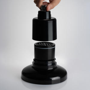 תפוקה גבוהה לחץ להסרת כלור מקלחת מתכת כבדה 6 שלבים אמבטיה מים מקלחת מסנן לחדר מקלחת - Product Image 3