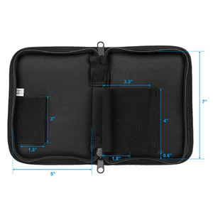 Fabriek Custom Waterdichte Tactische Anti-Shock Reis Harde Rits Opslag Koffers Kleine Pistool Geval - Product Image 6