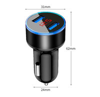 Chargeur de voiture 2 ports Oraimo USB-C rapide pour smartphones et téléphones mobiles