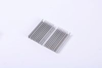 Profilé extrudé en aluminium anodisé série 6000 sur mesure pour dissipateur thermique