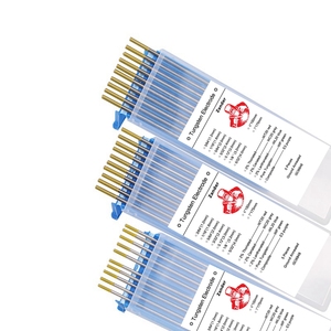 <span class=keywords><strong>Electrodo</strong></span> <span class=keywords><strong>de</strong></span> Tungsteno WL15 <span class=keywords><strong>de</strong></span> Alta Calidad, Color Dorado, D1.6x150mm, Varilla <span class=keywords><strong>de</strong></span> Soldadura TIG Especial para una Soldadura TIG Eficaz - Product Image 1