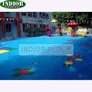 Revêtement de <span class=keywords><strong>sol</strong></span> sportif <span class=keywords><strong>Gerflor</strong></span> Taraflex de style moderne pour l'extérieur, carrelage de <span class=keywords><strong>sol</strong></span> de basketball avec capacité de conception graphique - Product Image 2