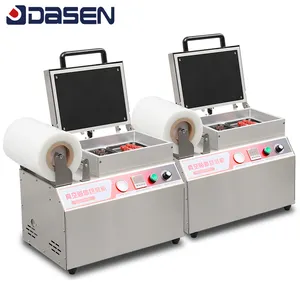 Draagbare Vacuüm Huidverpakking Machine Lade Sealer Verpakkingsmachine Voor Vers Fruit