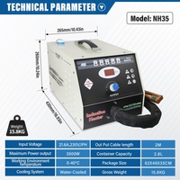 Outil d'induction de réparation de bosses de carrosserie de voiture en métal à haute efficacité, machine de chauffage magnétique portable de 3,5 kW
