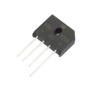 4-SIP, KBU KBU1006 Diodes Electronics Components Set In Stock - Product Image 1