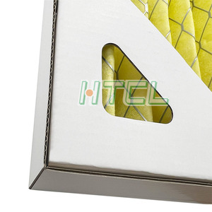 Lọc không khí lọc trước khi lọc G3 G4 Mini pleat Bộ lọc không khí Cartridge tông khung AC lò Bộ lọc không khí - Product Image 5
