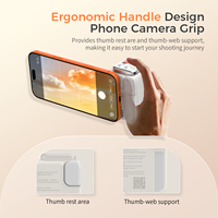 Oferta de Fábrica: Empuñadura Magnética para Teléfono con Control Remoto de Zoom para Android y iPhone