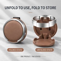 Support de tasse pliable universel pour porte de voiture, support de bouteille d'eau pliable pour panneau latéral de porte
