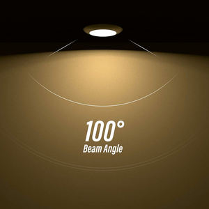 ETL 6 Inch Dimmable LED Disk Flush Mount Close to <b>Ceiling</b> <b>Light</b> - Product Image 5