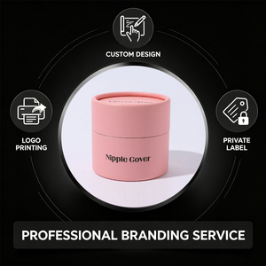 Pétalos Adhesivos para Senos con Logotipo Personalizado, Corazón Negro con Purpurina y Sangre Roja, Fabricante OEM ODM de Marca Privada, Venta al por Mayor - Product Image 3