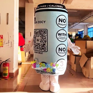 Quảng Châu hưởng thụ CE giá rẻ và vui vẻ lon bia Linh vật dành cho người lớn phim hoạt hình bên tổ chức sự kiện trang phục handmade Biểu tượng tùy chỉnh - Product Image 3