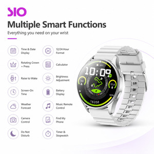โลโก้แบบกำหนดเอง OEM ODM <span class=keywords><strong>GPS</strong></span> นาฬิกาอัจฉริยะขนาด 1.39 นิ้ว ความละเอียด 360 x 360 กันน้ำได้ 10 เมตร รองรับการรับสาย พร้อมเข็มทิศ 100 โหมดกีฬา ฟิตเนส ขายส่ง - Product Image 2