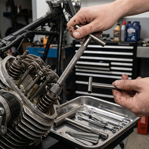 T Type Valve <b>Screw</b> Adjusting Wrench <b>Set</b> 3.5mm Metric High Carbon Steel For Motorcycle Scooter Rocker Arm Clearance Adjustment - Product Image 1