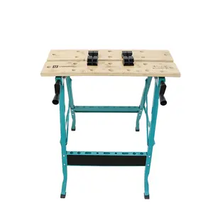 Best-seller foldable steel wooden work bench of 25 square,