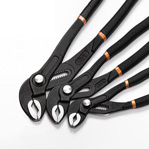 YUHANG Alicates <span class=keywords><strong>de</strong></span> bomba <span class=keywords><strong>de</strong></span> agua <span class=keywords><strong>de</strong></span> junta deslizante <span class=keywords><strong>de</strong></span> 7-10-12 pulgadas <span class=keywords><strong>de</strong></span> ajuste rápido Juego <span class=keywords><strong>de</strong></span> 3 con lengüeta y ranura <span class=keywords><strong>de</strong></span> botón pulsador - Product Image 2