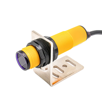 Sensor Fotoeléctrico de Reflexión Difusa DC6-36V, PNP/NPN NO/NC, Sensor Inteligente de Proximidad Fotoeléctrico de Barrera