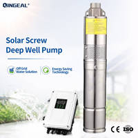 Pompe solaire haute performance 1 CV à double alimentation pour projets agricoles à grande échelle au Kenya et au Ghana