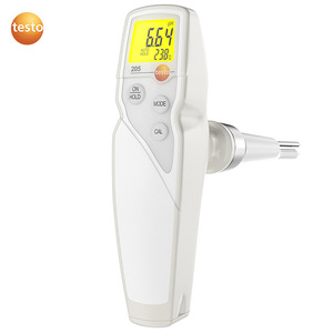 pH-mètre à immersion Testo 205 avec mesure de température pour l'alimentation, précision 0,01 pH - Product Image 2