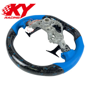 Volante Deportivo Personalizado de Fibra de Carbono Forjado con Pantalla LED de RPM para Toyota 86 GT86 AE86 GR86 Subaru BRZ STI - Product Image 4