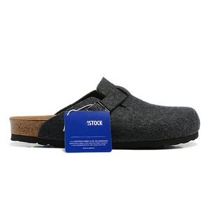 Fabricant de sabots Boston Birkenstock écologiques et durables en cuir suédé, mules orthopédiques, vente en gros, logo personnalisé, usine - Product Image 1