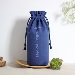 2023 New Design Cotton <b>Drawstring</b> <b>Bag</b> Packaging <b>Bag</b> with Round Bottom - Product Image 2