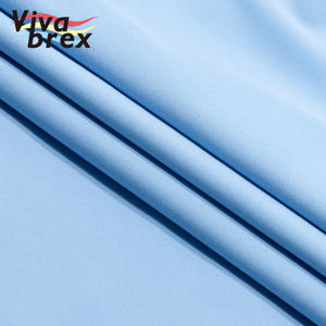 Alta calidad 140g tela satinada 95% poliéster 5% Spandex 100D cuatro vías estiramiento Color sólido tejido camisa vestido forro gran oferta - Product Image 3