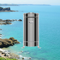 Pluviomètre automatique à godet basculant en métal RK400-07 200 mm avec option enregistreur de données, capteur de pluie RS485