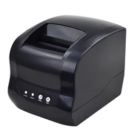 Imprimante thermique XP-365B 3 pouces 203 dpi, technologie d'impression thermique couleur pour codes QR et codes-barres, interface USB