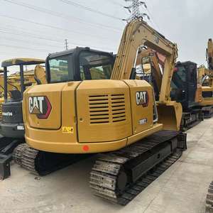 Excavatrice sur chenilles hydraulique d'occasion CAT308E2 de marque japonaise en bon état, à vendre à prix réduit - Product Image 1