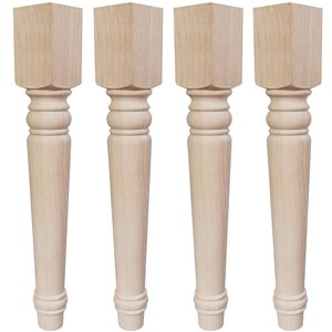 Gambe <span class=keywords><strong>per</strong></span> <span class=keywords><strong>Tavolo</strong></span> in Legno Massello Non Finite, Piedini <span class=keywords><strong>per</strong></span> Mobili con Piani Rettangolari, Accessori <span class=keywords><strong>per</strong></span> Gambe di Mobili in Legno Tornito <span class=keywords><strong>per</strong></span> Tavoli in Legno - Product Image 1