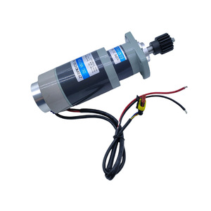 Moteur de direction LiuGong Z90DP24200 DC 24V 1500 tr/min à aimant permanent, à balais, montage sur bride 80mm, entièrement fermé - Product Image 3
