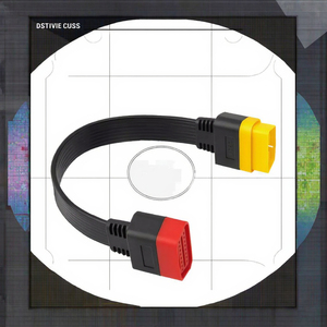 Cable de extensión <span class=keywords><strong>OBDII</strong></span> macho hembra de 16 Pines, escáner de diagnóstico de conector Dual Compatible con el analizador de motor Launch X431 Thinkdiag - Product Image 3