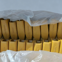 Diente de Ripper Shantui 222-84-00004 para Motoniveladora SG21-G/SG18-G/SG24-G, Forjado y Tratado Térmicamente, Acero Aleado 31Si2CrMoB Resistente al Desgaste