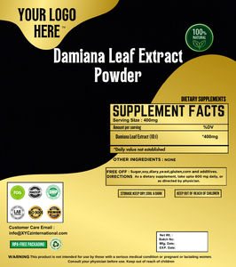 ผงสกัดจากใบ Damiana ออร์แกนิกคุณภาพสูงสารสกัดจากสมุนไพรธรรมชาติสูตรอินเดีย - Product Image 2
