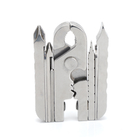 4 في 1 الدراجة رابط ذو طيات متعددة سكينة قطع Multitool سلسلة سريعة رابط ذو طيات أداة متعددة أداة مطرقة كماشة