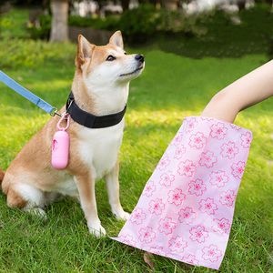 Kantong Pembuangan Kotoran Hewan Peliharaan Ramah Lingkungan Biodegradable Aroma Lavender Gaya Kartun untuk Anjing Kucing Hewan Kecil - Product Image 1
